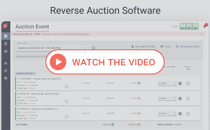 Reverse Auction Software Video